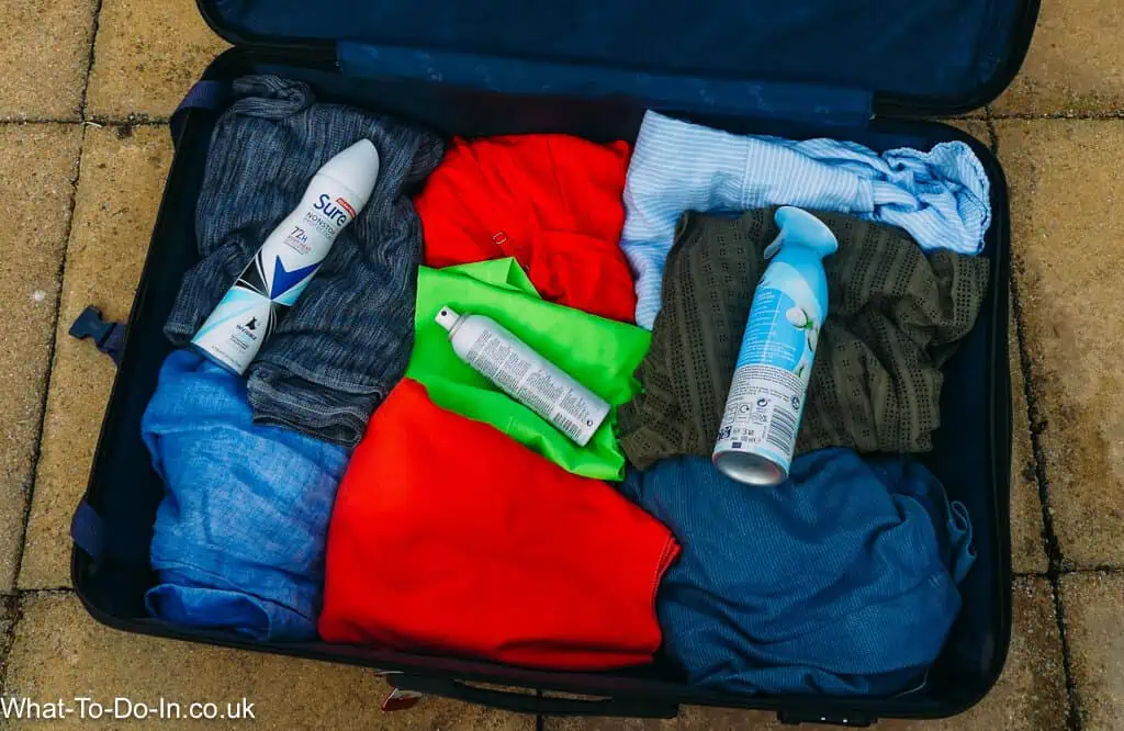 Aerosols in a suitcase