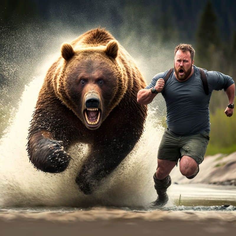 How fast can bears run?