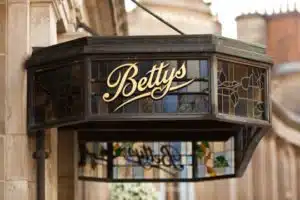relax and grab a cup of tea and pastries at Betty’s Tea Room
