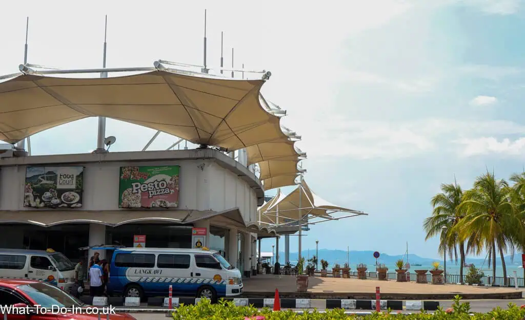 Kuah Jetty, le principal port de ferry pour passagers de Langkawi, Malaisie