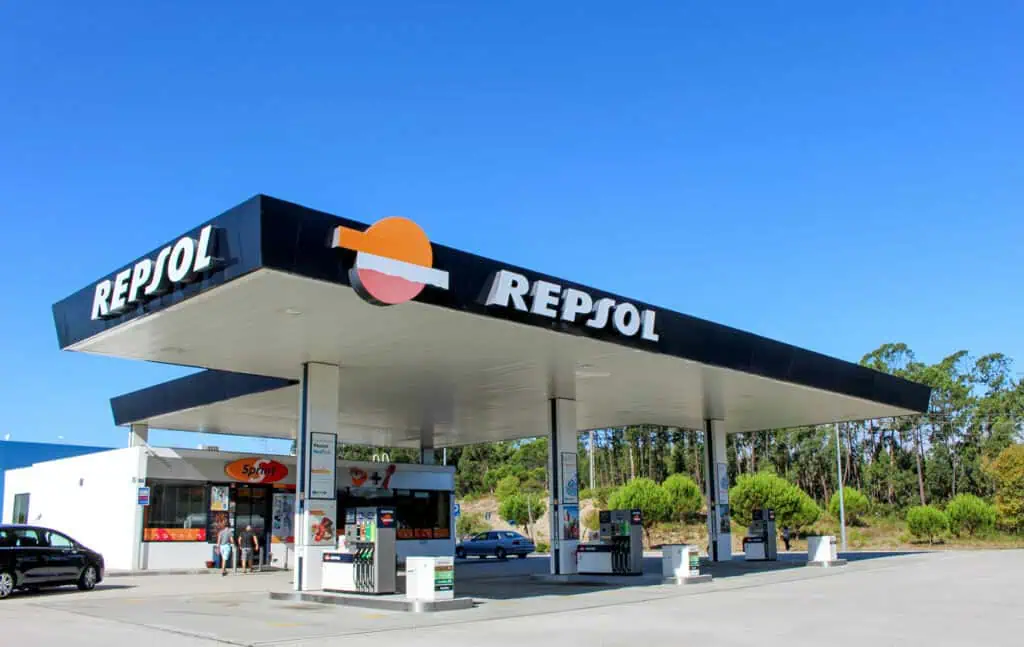 Petrol station, Portugal