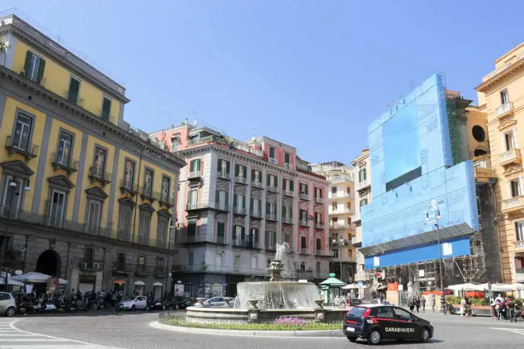 Roundabout, Naples, Italy