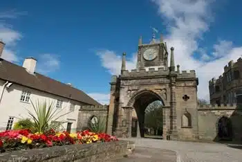 auckland castle entrance gate