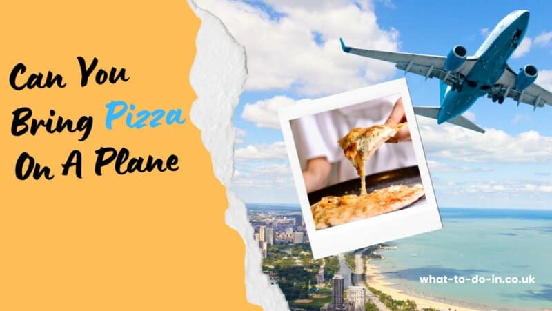 can you take pizza on a plane