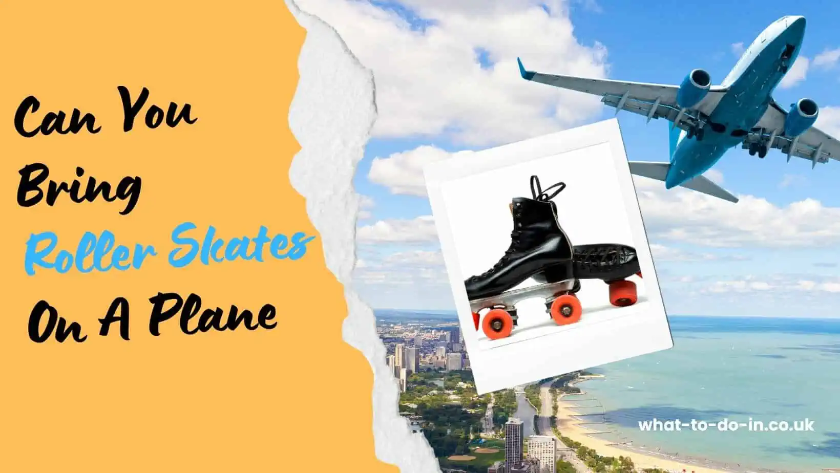 can you bring roller skates on a plane