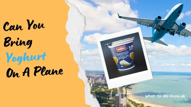 can you take yoghurt on a plane