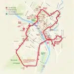 city sightseeing york hop on hop off tour map