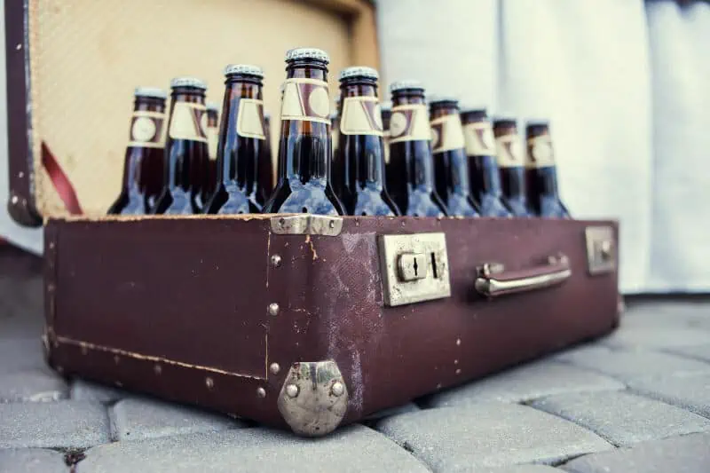 how to pack alcohol in your luggage