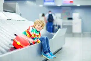 kids travel airport