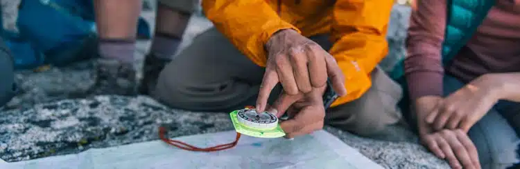 learn how to use a compass