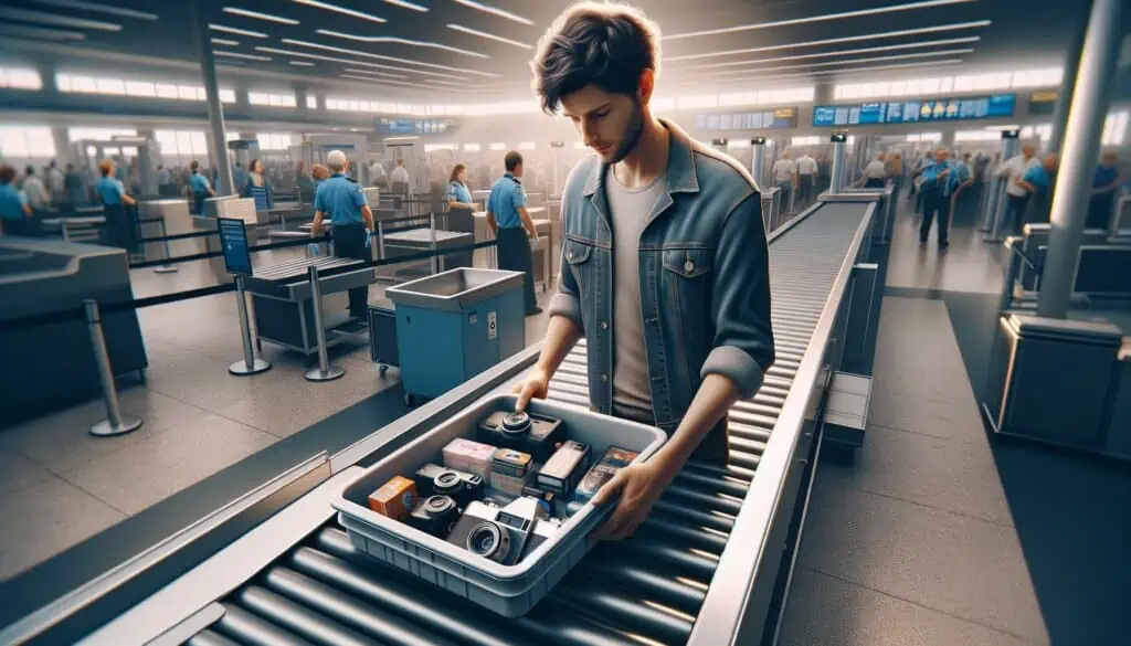 taking a disposable camera through airport security