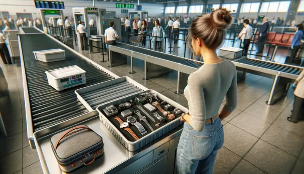 taking jewelry through airport security