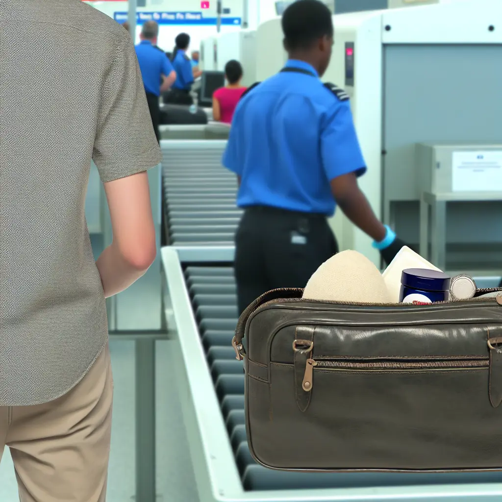 taking vaseline through airport security