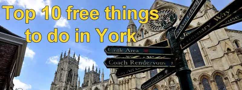 Top Ten der kostenlosen Aktivitäten in York